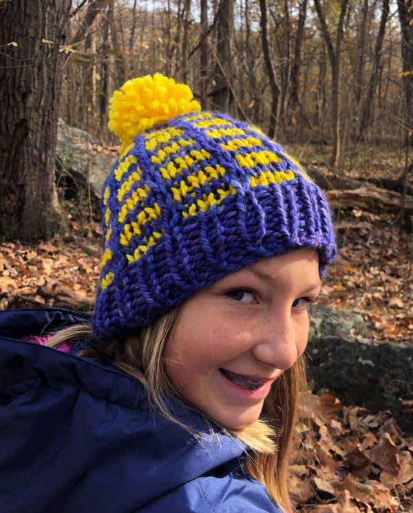 Ladders & Bricks Hat [Knitting Pattern] - At Yarn's Length