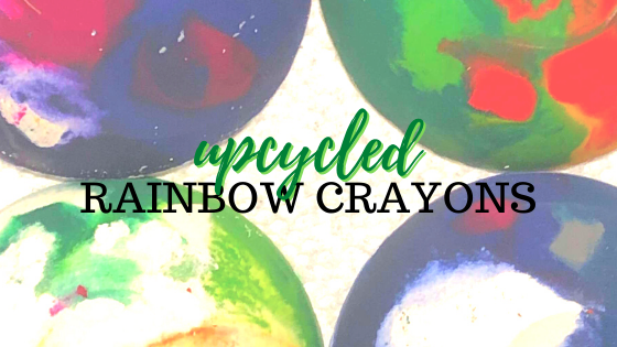 Upcycled Rainbow Crayons - At Yarn's Length