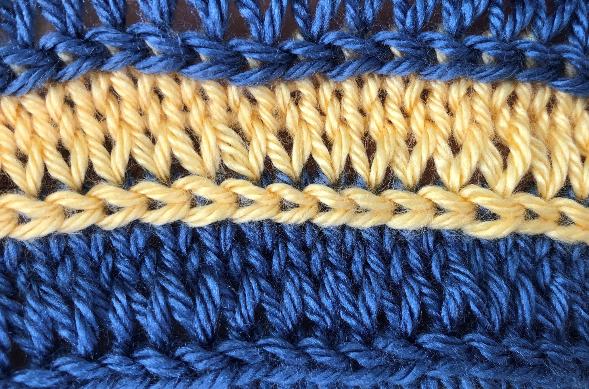 Horizontal Braid Stitch [Knitting Stitch] - At Yarn's Length