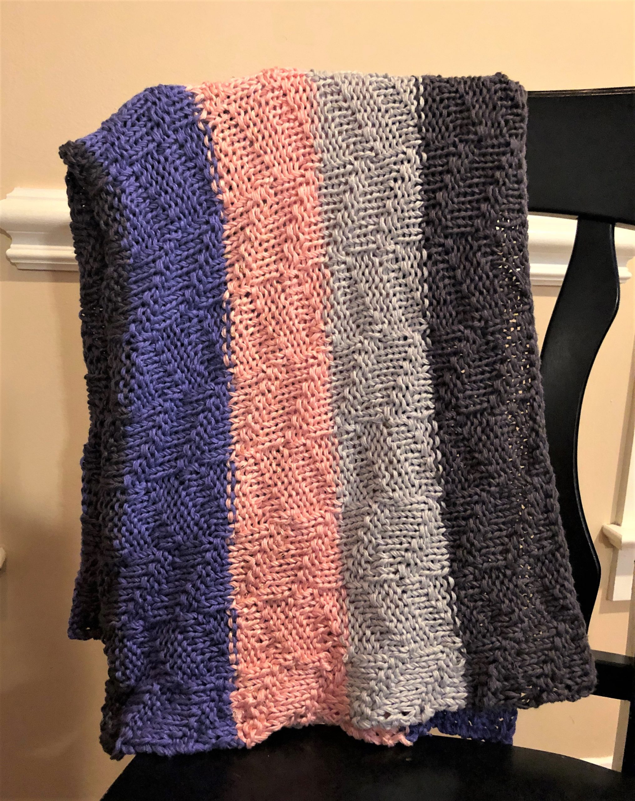 Newcastle Baby Blanket [Knitting Pattern] - At Yarn's Length