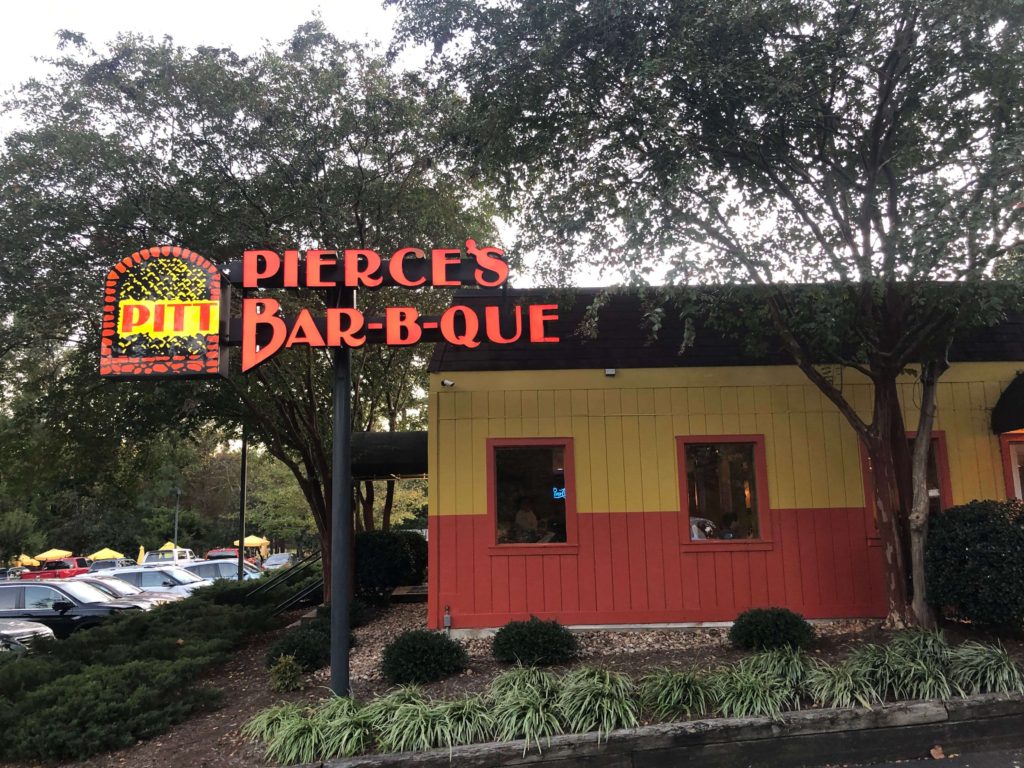 Pierce's Pitt Bar-B-Que in Williamsburg, Virginia - At Yarn's Length